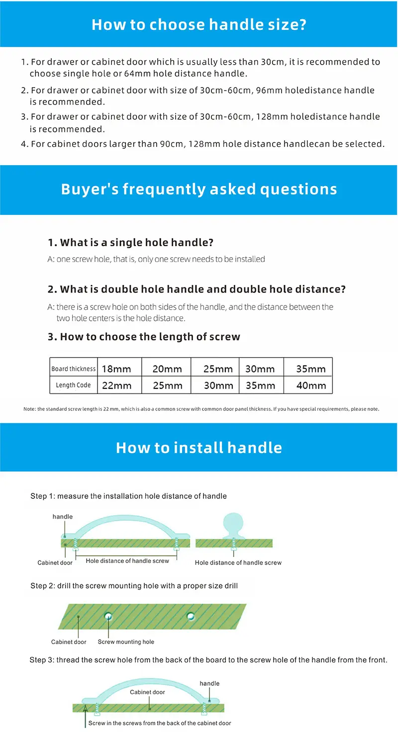 OEM Factory Möbelgriffknopf-Hardware (4)