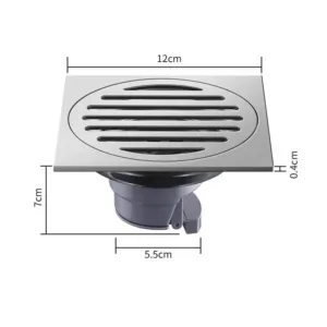 Geruchshemmender Bodenablauf aus SS304