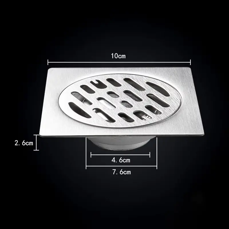 OEM-Fabrik-Edelstahl-Bodenablaufbeschläge (4)