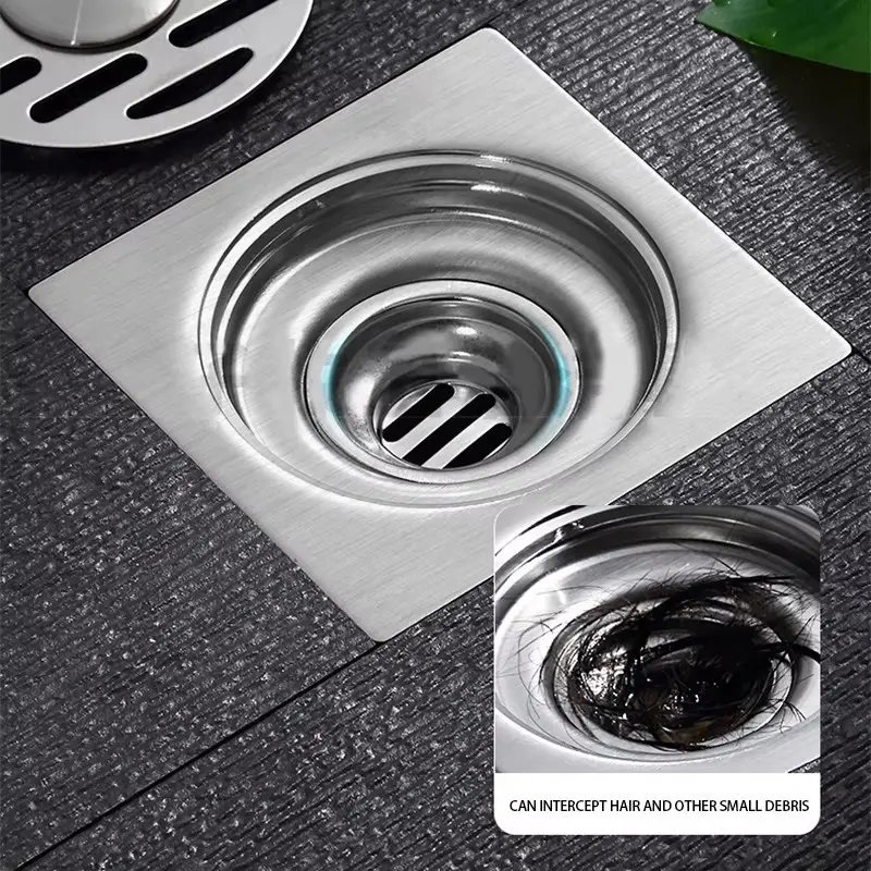 OEM-Fabrik-Edelstahl-Bodenablaufbeschläge (5)