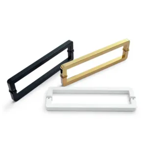 Hochwertiger Duschtürgriff aus Glas